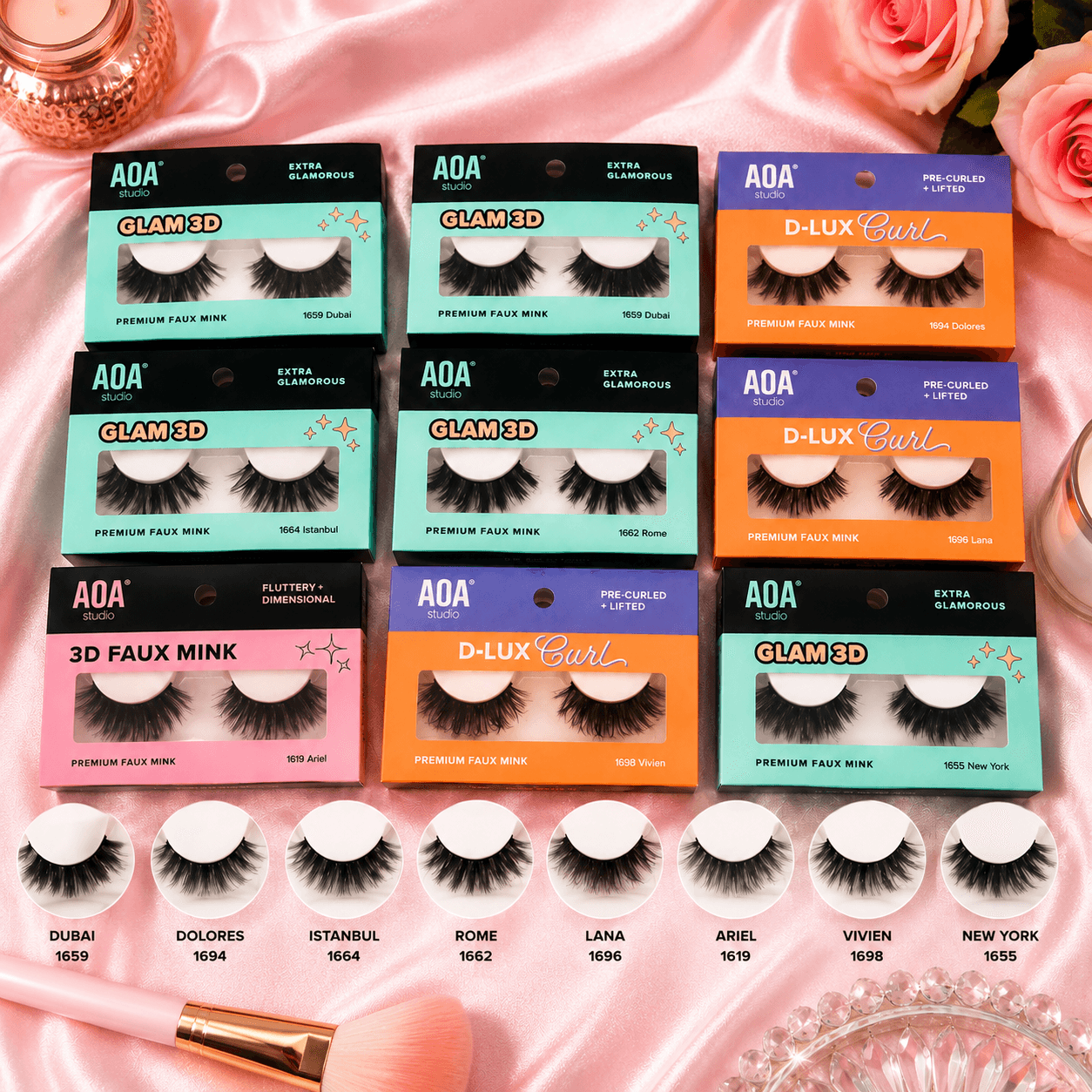 AOA Studio Premium Faux Mink Lashes