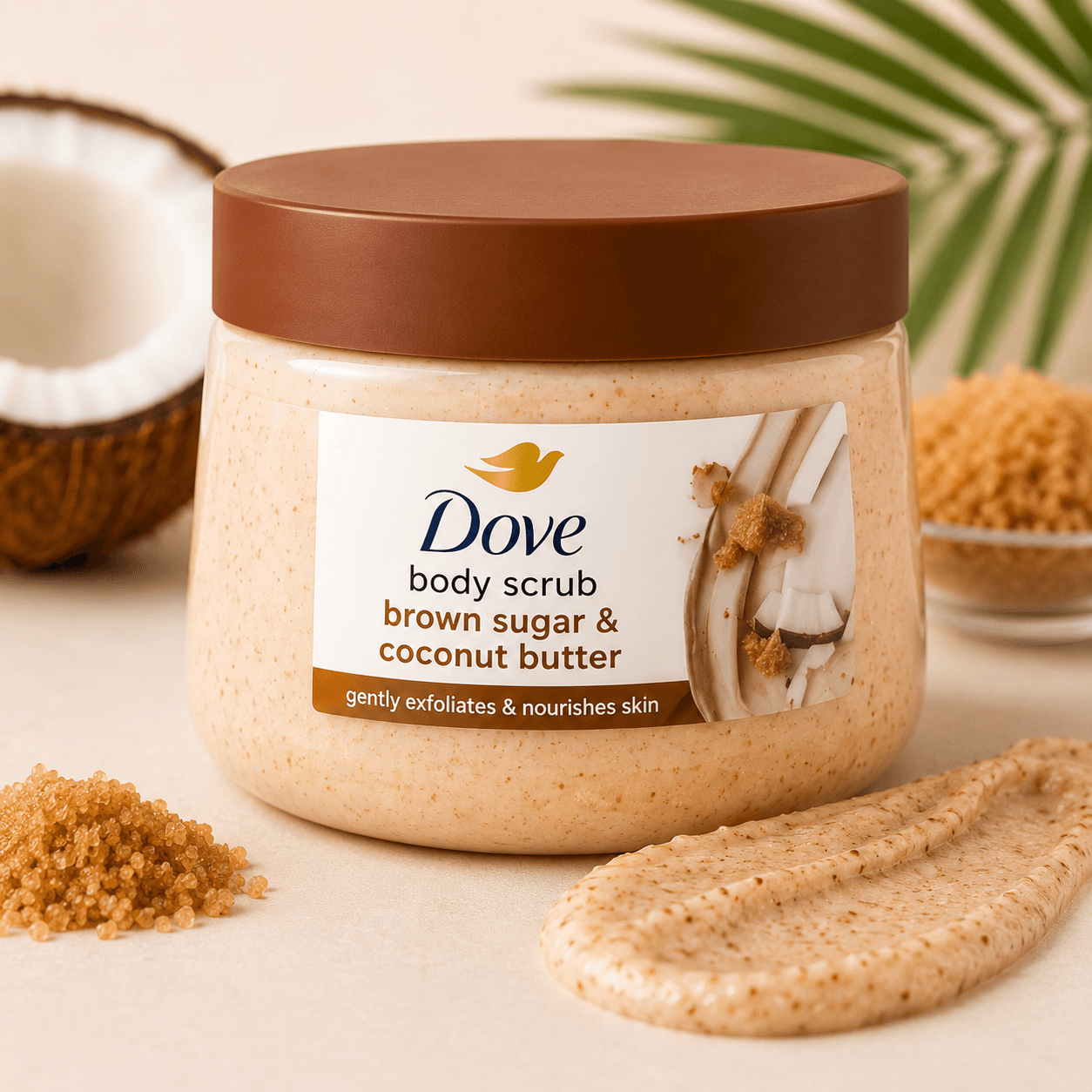 Dove Brown Sugar & Coconut Butter Body Scrub