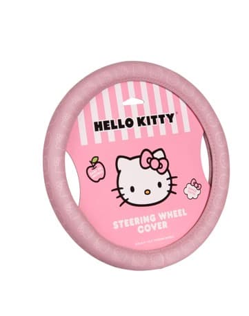🎀 Sanrio Hello Kitty Pink Steering Wheel Cover Universal fit